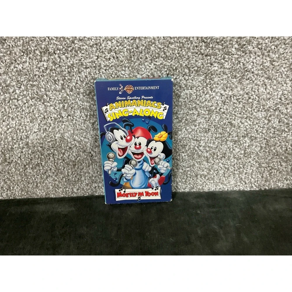 Animaniacs VHS 1994 Spielberg Singalong Yakko's World Warners Escape Holiday (4)